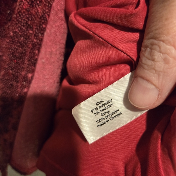 Lane Bryant Pink Sequin top size 18/20 - Picture 3 of 3